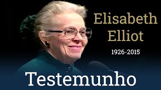 Elisabeth Elliot  Testemunho [upl. by Jaye]