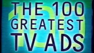 100 Greatest TV adverts Channel 4 2000 pt 1  100 to 61 [upl. by Lerej274]