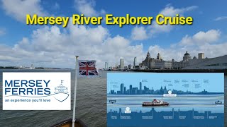 Mersey Ferry River Explorer Cruise Tour Gerry Marsden Pier Head  Seacombe Liverpool United Kingdom [upl. by Pinebrook329]