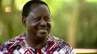 Raila Odinga reveals secrets behind handshake swearing in and family affairs [upl. by Alyn]