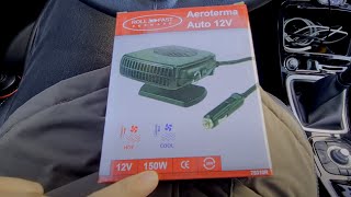 12V Air heater 150W Aeroterma Auto [upl. by Ramaj]