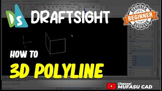 Draftsight How To 3D Polyline [upl. by Cutlor]