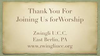 Zwingli UCC of East Berlin PA Live Stream [upl. by Delora]