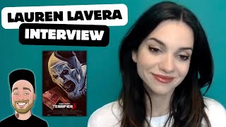 Lauren LaVera  Interview  Terrifier 3 Spoilers [upl. by Fanechka818]