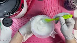 Easy Beginners Shelee Art bloom Pouring medium and cell activator recipe using US floetrol [upl. by Rodavlas]