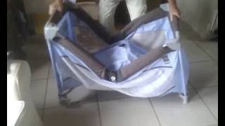 How to unfoldfold travel cot not [upl. by Ion445]