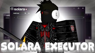 Roblox Executor  Exploit Roblox PC 2024  Solara Byfron Bypass Keyless [upl. by Rourke]