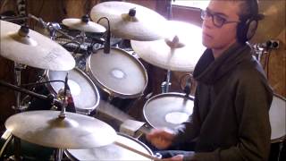 LAventurier Indochine drum cover Alexis élève de JeanPierre CHARRA [upl. by Aiker]