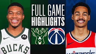 BUCKS at WIZARDS  FULL GAME HIGHLIGHTS  November 20 2023 [upl. by Narik692]