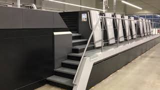 Heidelberg Speedmaster XL 1068PL 18k  Allaoui Graphic Machinery GmbH [upl. by Kcirddehs]