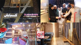 GRAND INAUGURATION OF KABABISH FINE DINE RESTAURANT [upl. by Ruffin716]