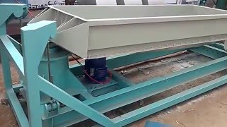 Gyratory sifter for animal feed pellet production line [upl. by Lahcsap344]