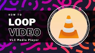 How to Loop Video  VLC Media Player Tutorial [upl. by Schreibman204]