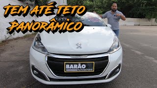 Peugeot 208 16 GRIFFE AUTOMÁTICO 2017 um carro bom e barato [upl. by Gowon]