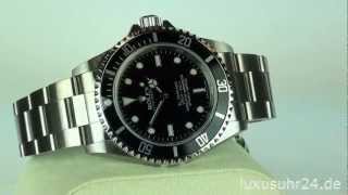 Rolex Oyster Perpetual Submariner 14060M luxusuhr24de Ratenkauf [upl. by Aissatsana919]