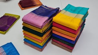 Checks Soft Silk Sarees With Price  Coimbatore Sarees Wholesalers  Online Shopping Available [upl. by Ruprecht77]