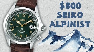 The Dress Watch you can take Into the Wild Seiko Prospex Alpinist SPB121 [upl. by Stephanus]