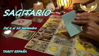 ♐️SAGITARIO SEMANA DEL 4 AL 10 NOVIEMBRE 2024​🌹​TAROTHOROSCOPO🌹​​​​​​​​TAROT ESPAÑA [upl. by Cindy]