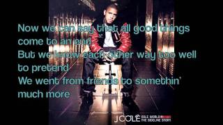 J Cole  Nothing Lasts Forever LYRICS ON SCREEN [upl. by Ahsatsan]