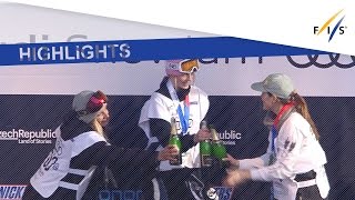 Highlights Sadowski Synnott delights in Slopestyle at Spindleruv FIS Snowboard [upl. by Leirad]