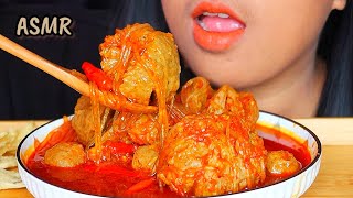 ASMR BAKSO KUAH LAVA MUKBANG INDONESIA ASMR asmrsounds eatingsounds bakso baksopedas [upl. by Herminia]