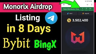 Monorix Airdrop  monoprix Airdrop Update  monoprix airdrop link  monoprix airdrop wallet connect [upl. by Nesyaj623]