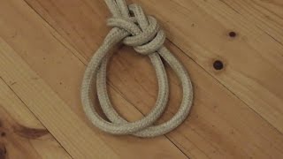 Learn How To Tie A Bowline On A Bight  WhyKnot [upl. by Dieterich]