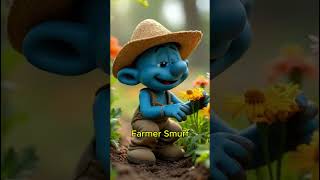 Welcome to the World of the Smurfs 🌟 Who’s Your Favorite Smurf 💙🍄 shorts ai fantasy smurf [upl. by Northrop]