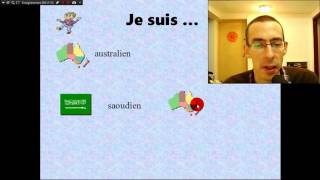 Learn french nationalities A1 [upl. by Anyg]