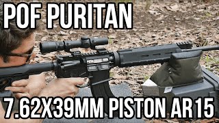 POF Puritan 762x39mm Piston AR15 Review [upl. by Lodhia]