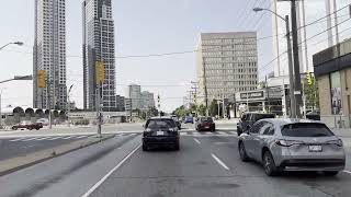 🇨🇦 Driving in CANADA  TORONTO GTA Etobicoke  Islington Avenue  4K drive [upl. by Swanson]