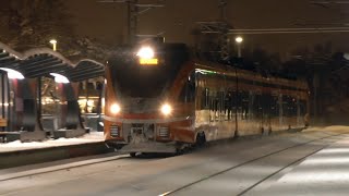 Штадлерский дизельпоезд 2404  тифон  Stadler Flirt DMU 2404  horn [upl. by Chew622]