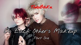 TodoBaku Do Each Others Makeup Headphone User Warning [upl. by Monjan233]