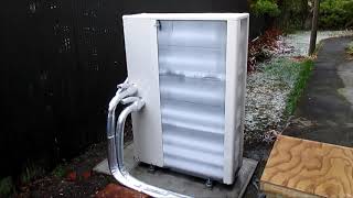 Heat Pump in Defrost Mode [upl. by Maharva698]