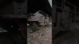 Railway wheels suspension vibration and movement wheels track shorts [upl. by Ednarb810]