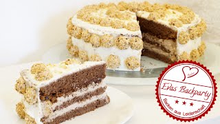 leckere nussige Giotto  Torte Nusstorte homemade Giottotorte [upl. by Coffin]