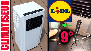 Climatiseur LIDL SILVERCREST TRISTAR mobile 7000 BTU vs COMFEE silencieux canicule dôme de chaleur [upl. by Antons128]