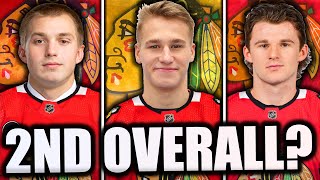 Who Should the Chicago Blackhawks Pick In the 2024 NHL Draft… [upl. by Earehc44]