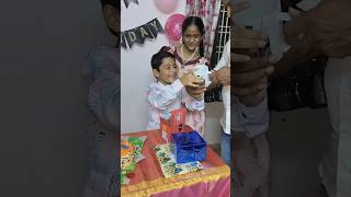 The joy 🤗 of opening birthday gifts 🎁 🎁🎁🎁 birthdaygift opening surprise happy ytshortsindia [upl. by Nwavahs]