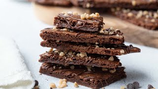 Coffee Toffee Brownie Brittle Recipe [upl. by Issej147]