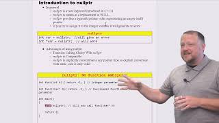 Introduction to nullptr [upl. by Eeslek]