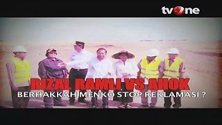 FULL ILC  Rizal Ramli Vs Ahok Berhakkah Menko Stop Reklamasi [upl. by Even]