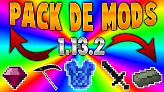 PACK de MODS para MINECRAFT 1132 CON 20 Mods Sin Lag  Los Mejores Mods de la 1132  8 [upl. by Cotter]