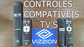 ESSE É O CONTROLE REMOTO COMPATÍVEL COM A TV VIZZION [upl. by Kelvin]