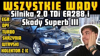 Wszystkie wady Silnika 20 TDI EA288 i Skody Superb III opinia o DSG czy warto kupić [upl. by Peatroy]