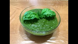 Segreto per far restare verde il pesto di basilico [upl. by Eloken896]