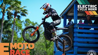 Racing Modified Talaria Sting  Electric Dirt Bike Race  Sur Ron vs Talaria [upl. by Valdes]