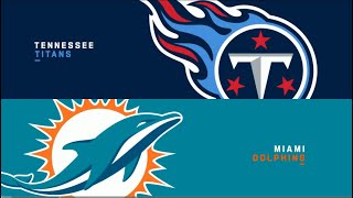 Tennessee Titans vs Miami Dolphins  2024Week 4 Game Highlight [upl. by Euqnimod]