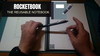 Everlast Rocketbook  the reusable notebook for frixion pens [upl. by Nelluc548]