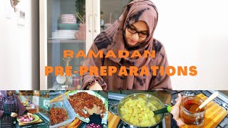 ഞാൻ ഇതൊക്കെയേ നേരത്തെ ചെയ്തു വെക്കാറുള്ളൂMy Ramadan Prepreparations Ramadan RecipesIftar Recipes [upl. by Nnairol]